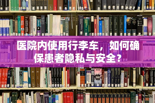 医院内使用行李车，如何确保患者隐私与安全？