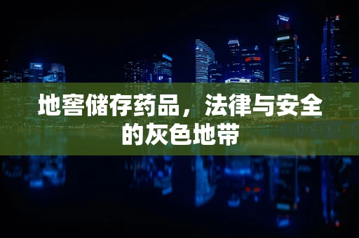 地窖储存药品，法律与安全的灰色地带