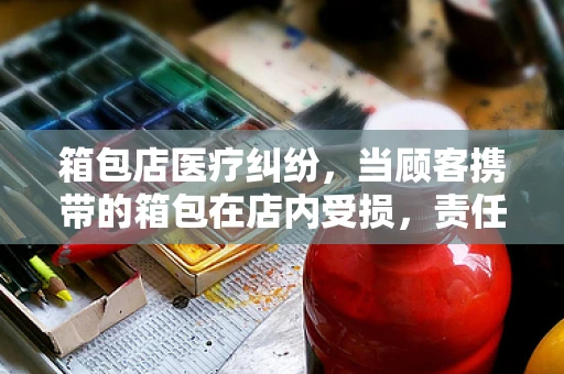 箱包店医疗纠纷，当顾客携带的箱包在店内受损，责任何在？