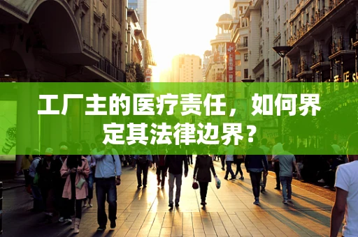 工厂主的医疗责任，如何界定其法律边界？