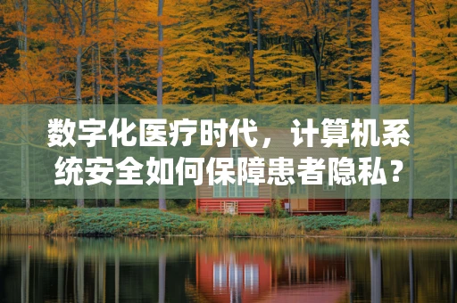 数字化医疗时代，计算机系统安全如何保障患者隐私？