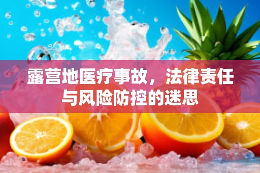 露营地医疗事故，法律责任与风险防控的迷思