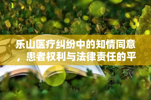 乐山医疗纠纷中的知情同意，患者权利与法律责任的平衡？