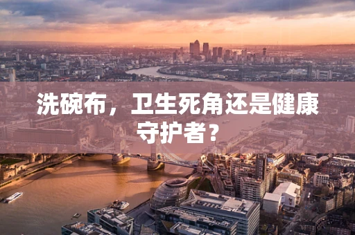 洗碗布，卫生死角还是健康守护者？