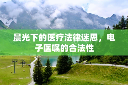 晨光下的医疗法律迷思，电子医嘱的合法性