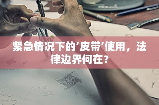 紧急情况下的‘皮带’使用，法律边界何在？