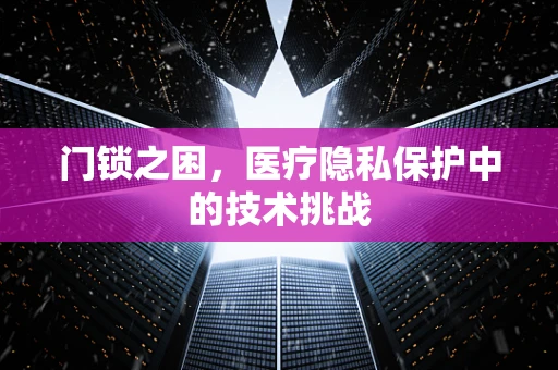 门锁之困，医疗隐私保护中的技术挑战