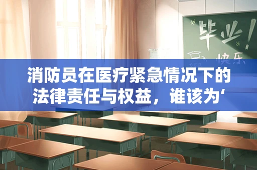 消防员在医疗紧急情况下的法律责任与权益，谁该为‘救火’时的意外买单？