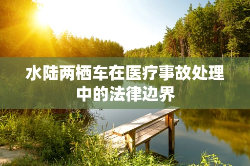 水陆两栖车在医疗事故处理中的法律边界