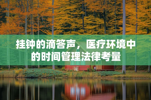 挂钟的滴答声，医疗环境中的时间管理法律考量