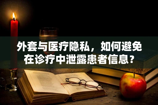 外套与医疗隐私，如何避免在诊疗中泄露患者信息？