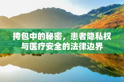 挎包中的秘密，患者隐私权与医疗安全的法律边界
