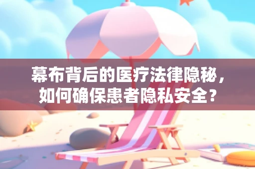 幕布背后的医疗法律隐秘，如何确保患者隐私安全？