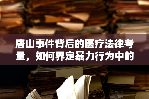 唐山事件背后的医疗法律考量，如何界定暴力行为中的医疗责任？