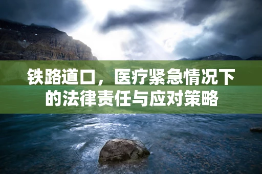 铁路道口，医疗紧急情况下的法律责任与应对策略