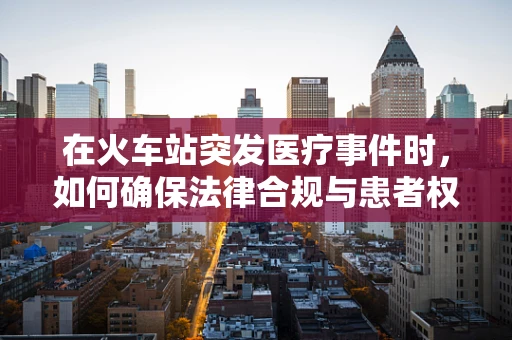 在火车站突发医疗事件时，如何确保法律合规与患者权益？