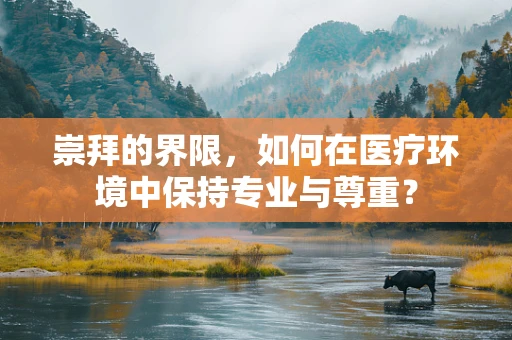 崇拜的界限，如何在医疗环境中保持专业与尊重？