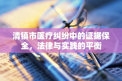 清镇市医疗纠纷中的证据保全，法律与实践的平衡
