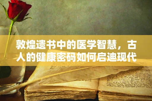 敦煌遗书中的医学智慧，古人的健康密码如何启迪现代医疗？