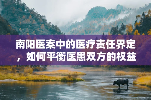 南阳医案中的医疗责任界定，如何平衡医患双方的权益？