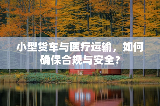 小型货车与医疗运输，如何确保合规与安全？
