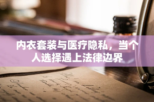 内衣套装与医疗隐私，当个人选择遇上法律边界