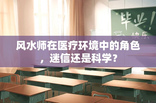 风水师在医疗环境中的角色，迷信还是科学？