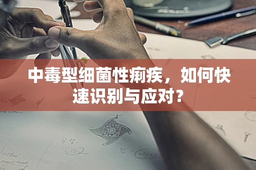 中毒型细菌性痢疾，如何快速识别与应对？