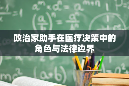 政治家助手在医疗决策中的角色与法律边界