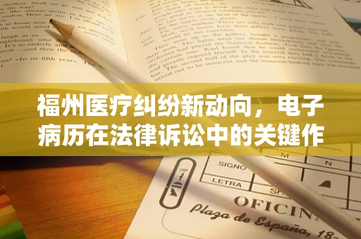 福州医疗纠纷新动向，电子病历在法律诉讼中的关键作用