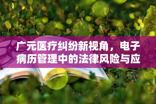 广元医疗纠纷新视角，电子病历管理中的法律风险与应对