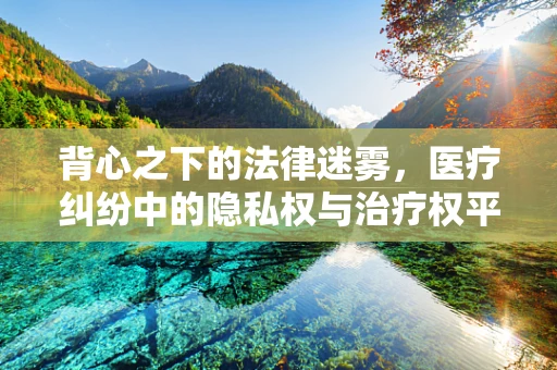 背心之下的法律迷雾，医疗纠纷中的隐私权与治疗权平衡