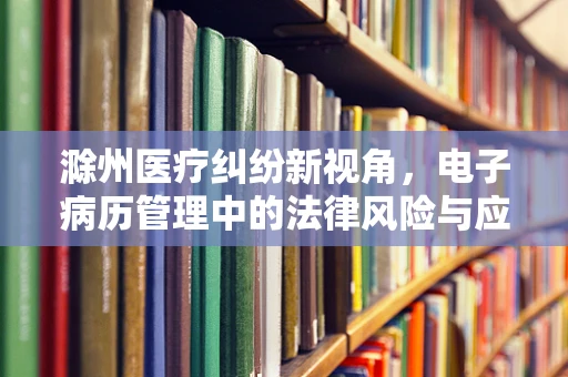 滁州医疗纠纷新视角，电子病历管理中的法律风险与应对