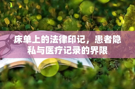 床单上的法律印记，患者隐私与医疗记录的界限