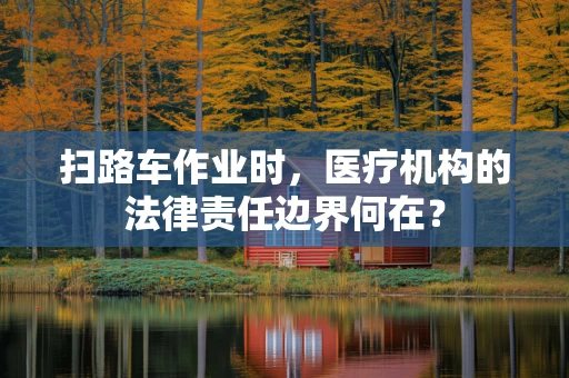 扫路车作业时，医疗机构的法律责任边界何在？