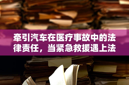 牵引汽车在医疗事故中的法律责任，当紧急救援遇上法律边界
