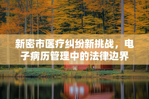 新密市医疗纠纷新挑战，电子病历管理中的法律边界