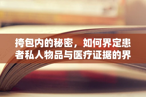 挎包内的秘密，如何界定患者私人物品与医疗证据的界限？