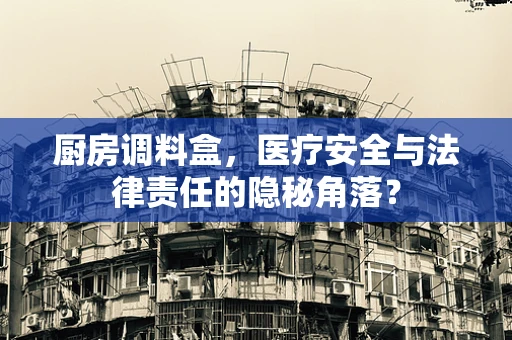 厨房调料盒，医疗安全与法律责任的隐秘角落？