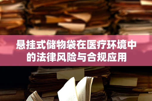 悬挂式储物袋在医疗环境中的法律风险与合规应用