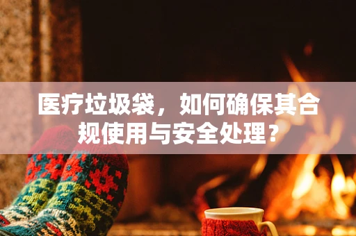 医疗垃圾袋，如何确保其合规使用与安全处理？