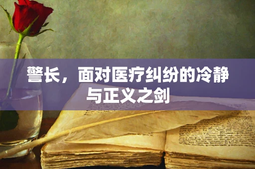 警长，面对医疗纠纷的冷静与正义之剑