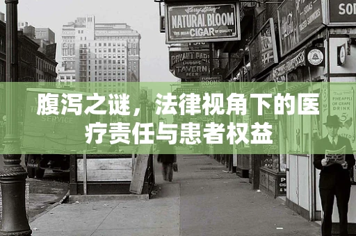 腹泻之谜，法律视角下的医疗责任与患者权益