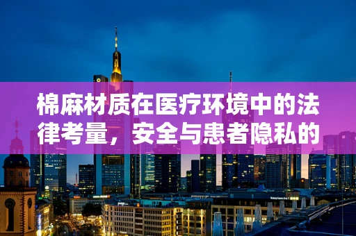 棉麻材质在医疗环境中的法律考量，安全与患者隐私的平衡