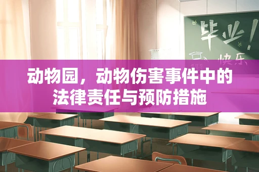 动物园，动物伤害事件中的法律责任与预防措施