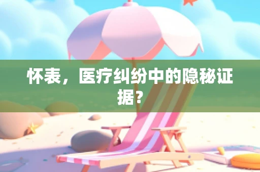 怀表，医疗纠纷中的隐秘证据？