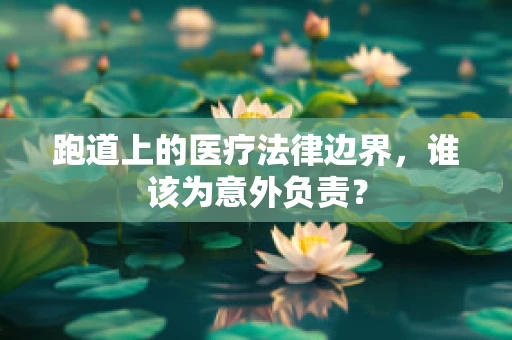 跑道上的医疗法律边界，谁该为意外负责？