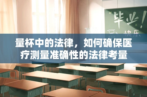 量杯中的法律，如何确保医疗测量准确性的法律考量