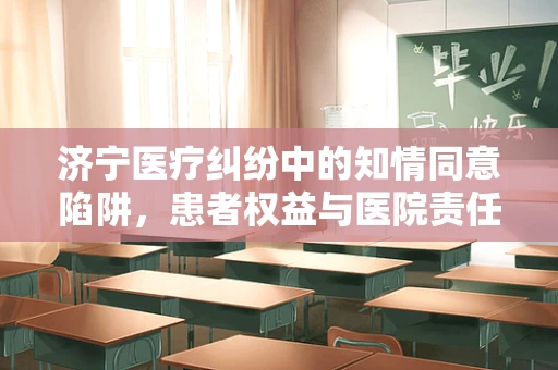 济宁医疗纠纷中的知情同意陷阱，患者权益与医院责任的微妙平衡