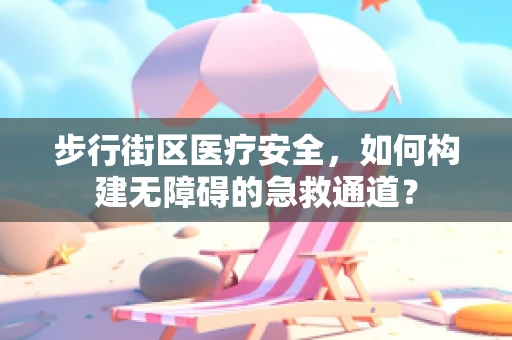步行街区医疗安全，如何构建无障碍的急救通道？